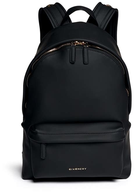 givenchy rubberised leather backpack|givenchy backpack men's.